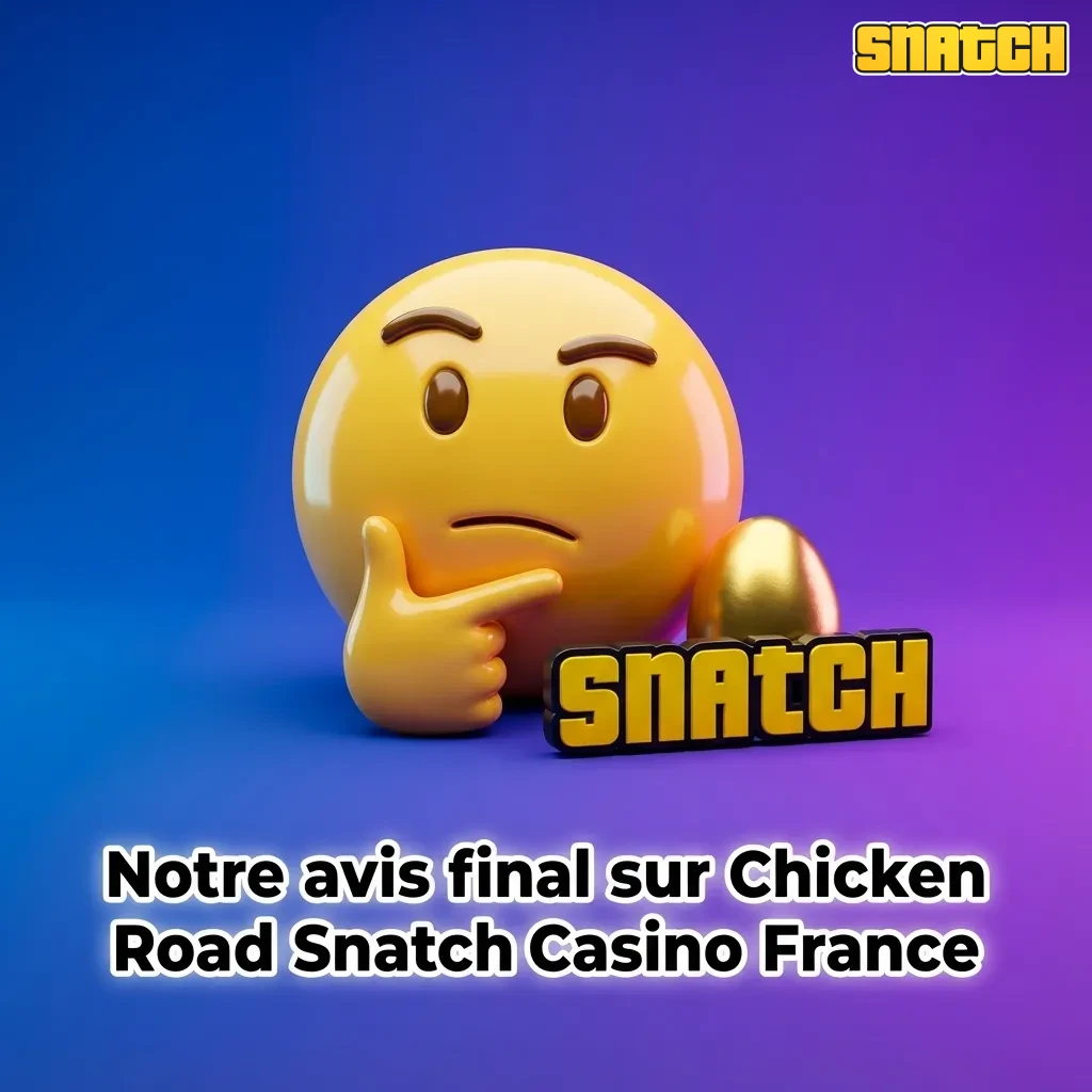 Capture d’écran Chicken Road sur Snatch Casino France avec interface de crash game et bonus de bienvenue en surbrillance
