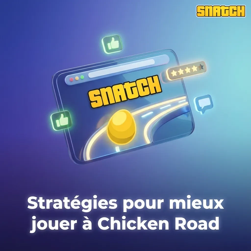 Infographie en français montrant des conseils et stratégies pour mieux jouer au jeu Chicken Road en ligne